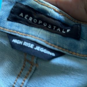 AéRopostale high rise  jeggings‘s worn once
